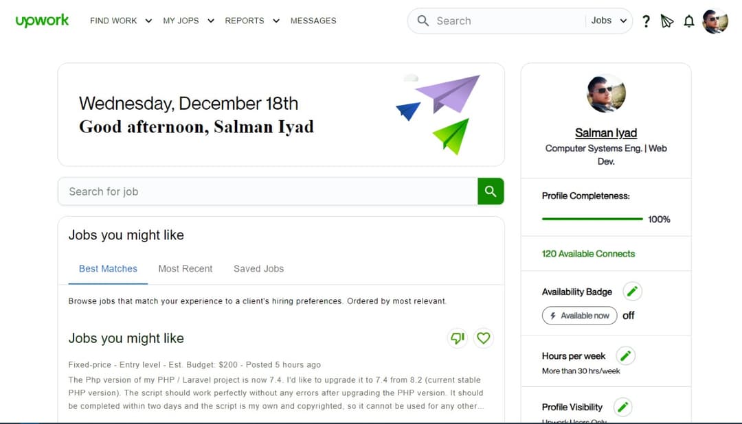 Upwork Clone