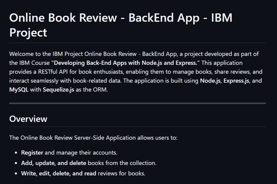 Online Book Review System